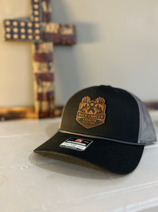 S.O Buck Cancer R112 Black/Charcoal Gray