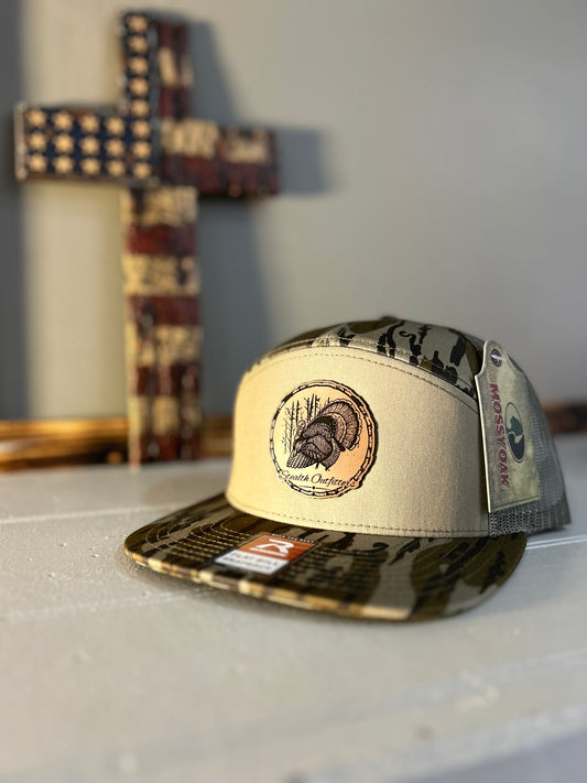 S.O Turkey Circle Patch Bottomland Richardson 168 SnapBack
