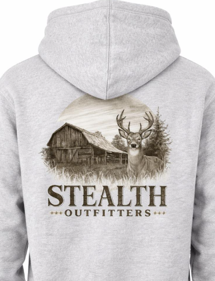 S.O Buck and Barn logo Hoodie